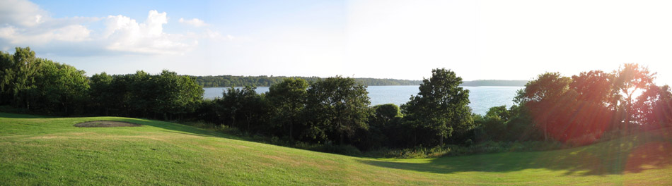 Panorama-view of Furesøen.